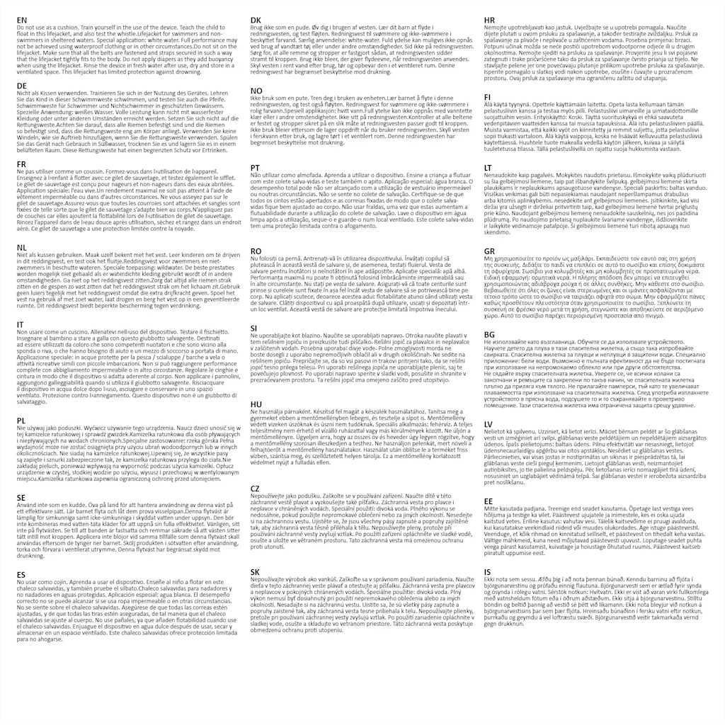 Giubbotti di Salvataggio 4 pz 50 N 50-70 kg Blu Navy 275188