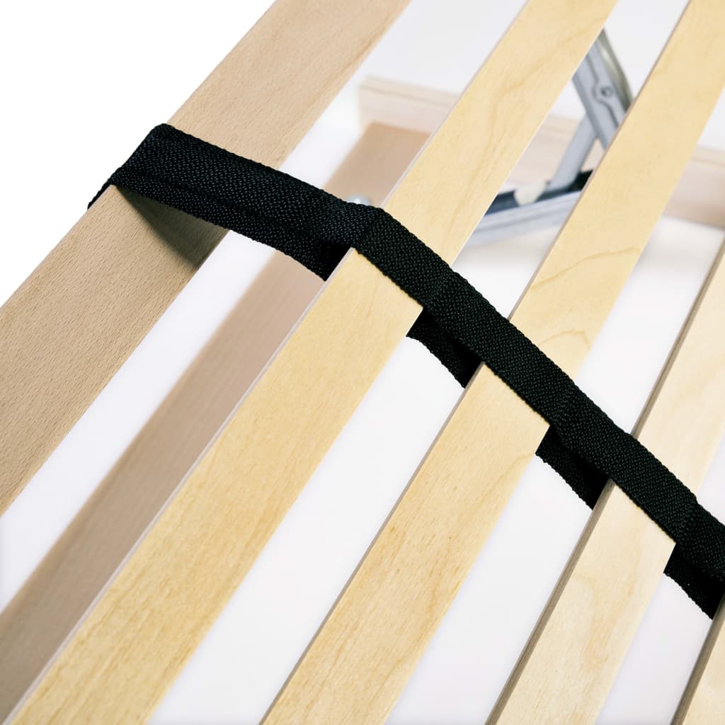 Rete a Doghe 7 Zone senza Materasso con 28 Doghe 100x200 cm 246452