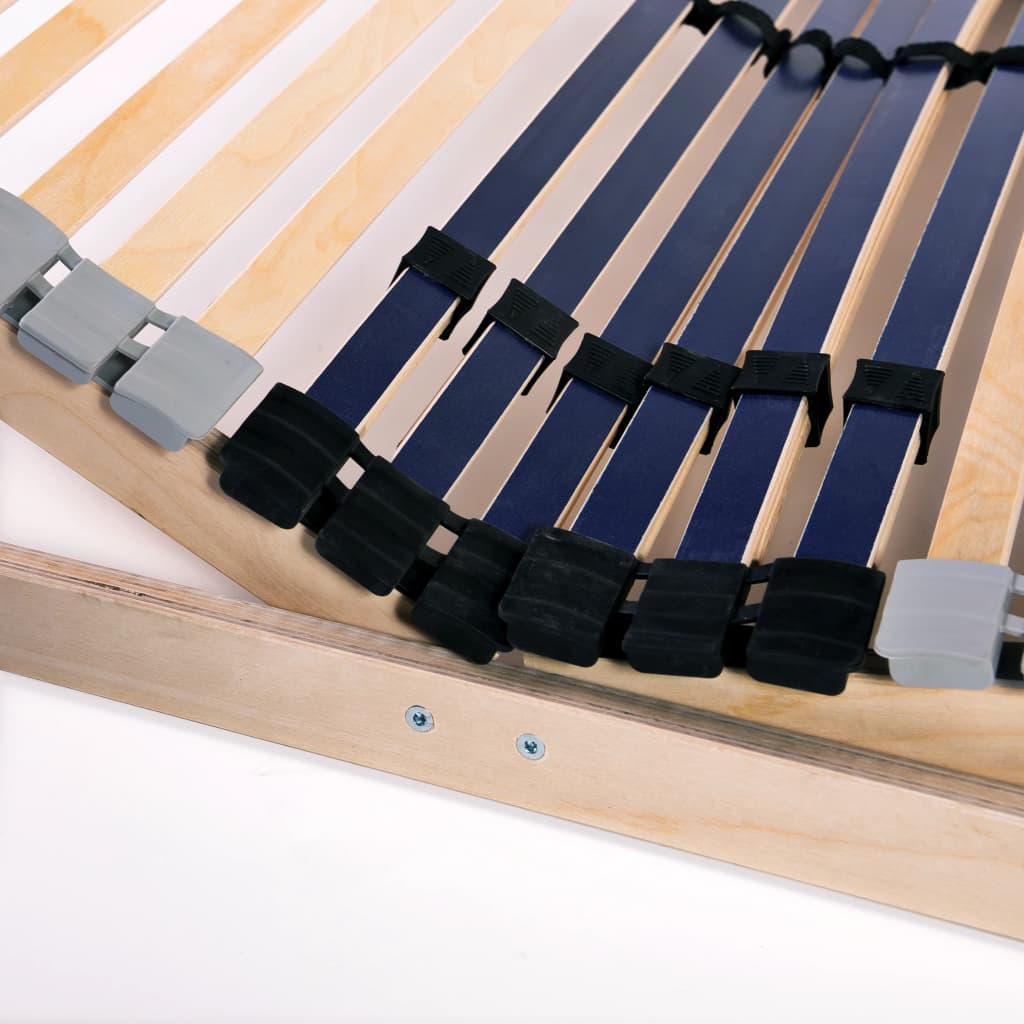 Rete a Doghe 7 Zone senza Materasso con 42 Doghe 90x200 cm 246475