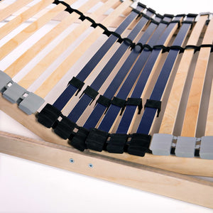 Rete a Doghe 7 Zone senza Materasso con 42 Doghe 140x200 cm