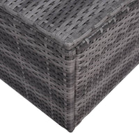 Mobili da giardino 5 pezzi e cuscini e guanciali in resina intrecciata 02_0014509