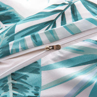 Set Copripiumino Foglie Verdi 140x200/60x70 cm 133465