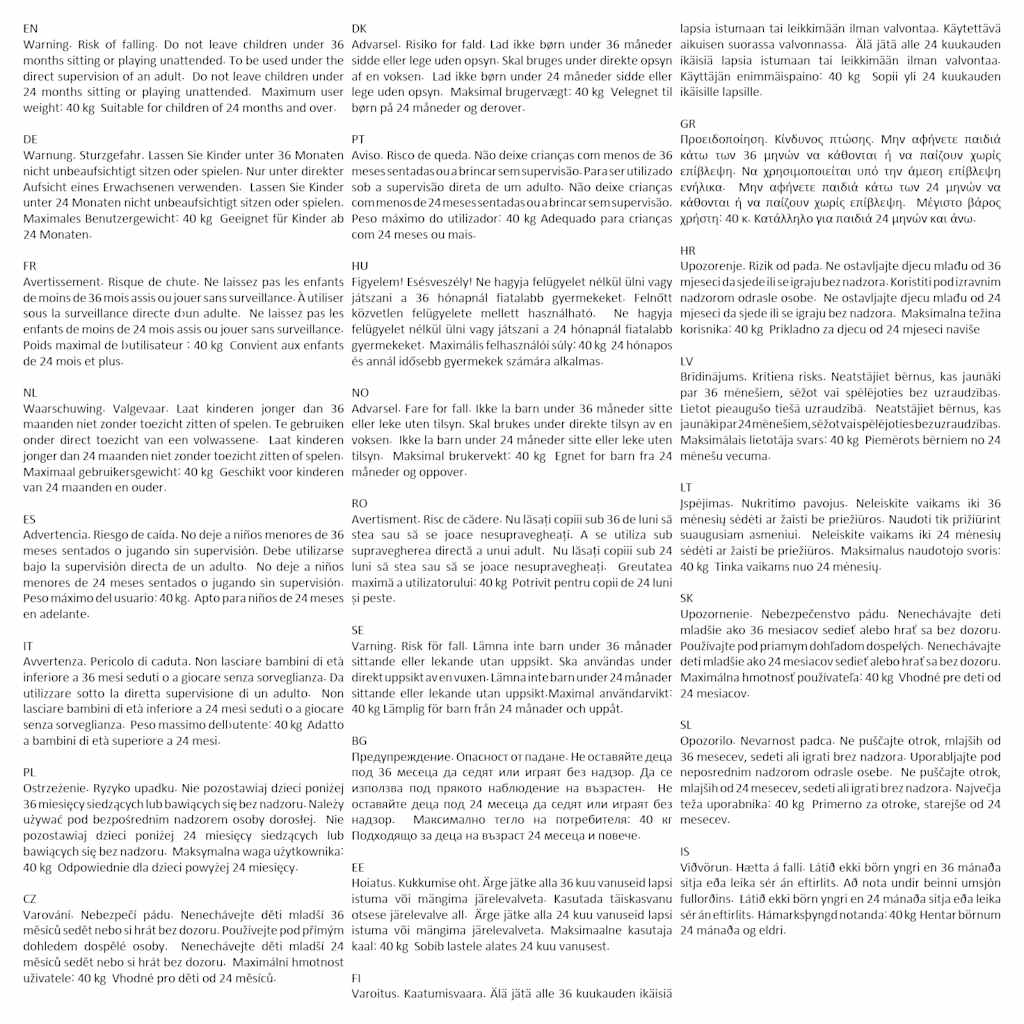 Pecora a Dondolo in Peluche 78x34x58 cm Bianca 80220