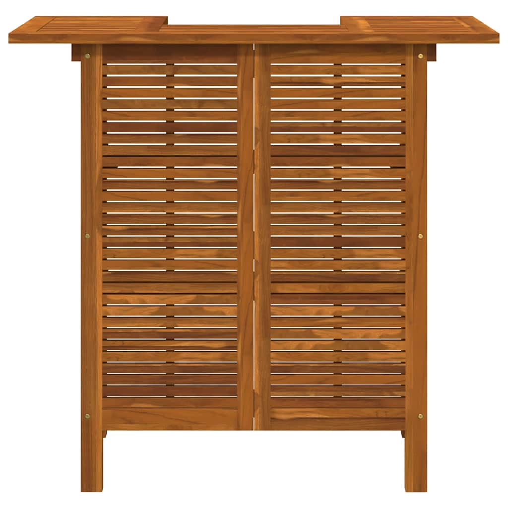 Tavolo da Bar 110x50x105 cm in Legno Massello di Acacia cod mxl 43077