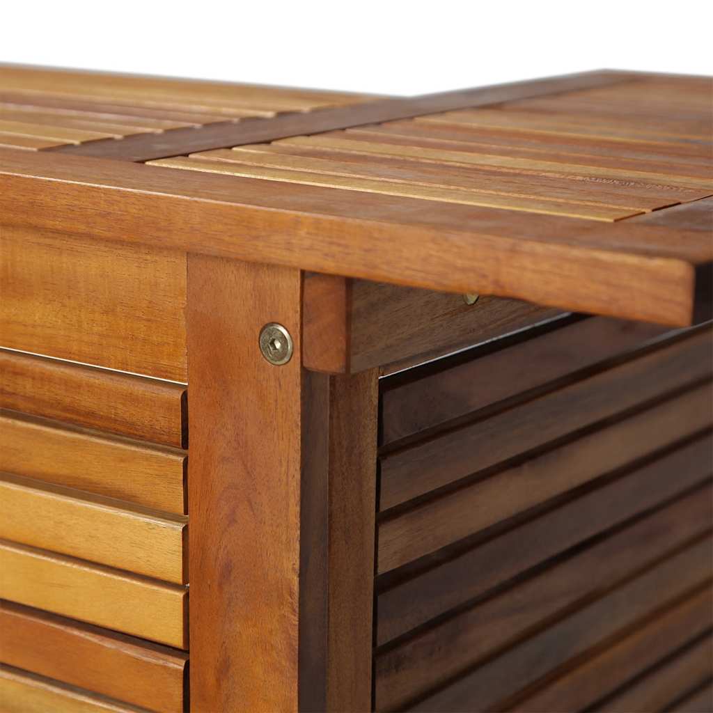 Tavolo da Bar 110x50x105 cm in Legno Massello di Acacia cod mxl 43077