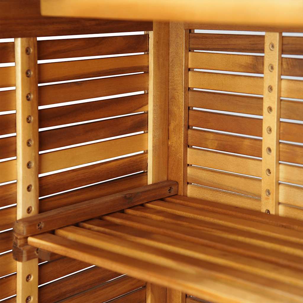 Tavolo da Bar 110x50x105 cm in Legno Massello di Acacia 44007