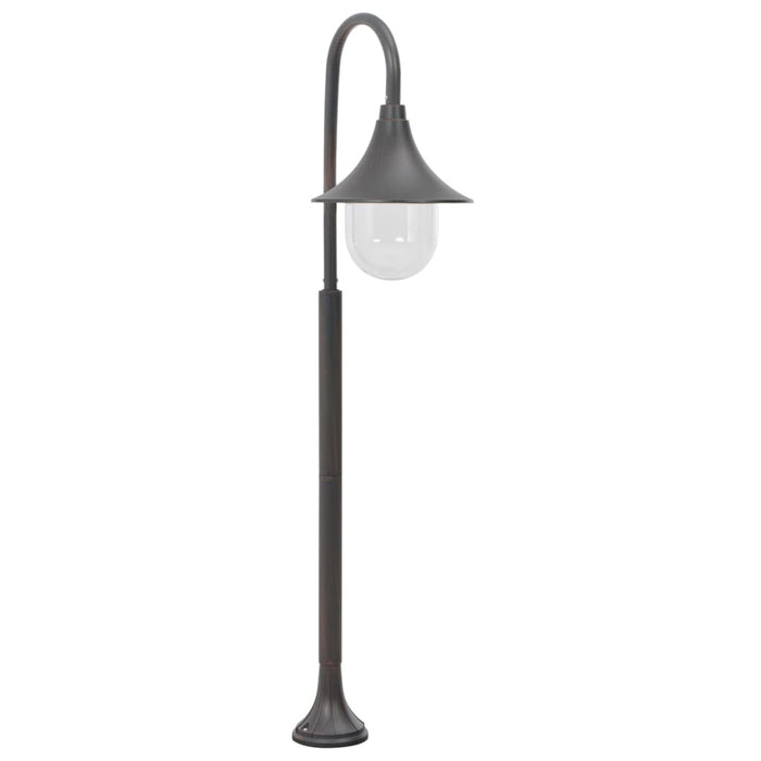 Lampada da giardino E27 120 cm alluminio Marrone bronzo 02_0042536