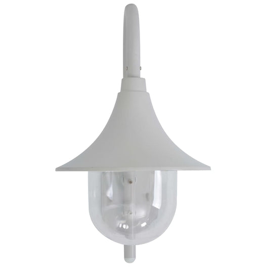 Lampada da Parete da Giardino E27 42 cm in Alluminio Bianco 44212