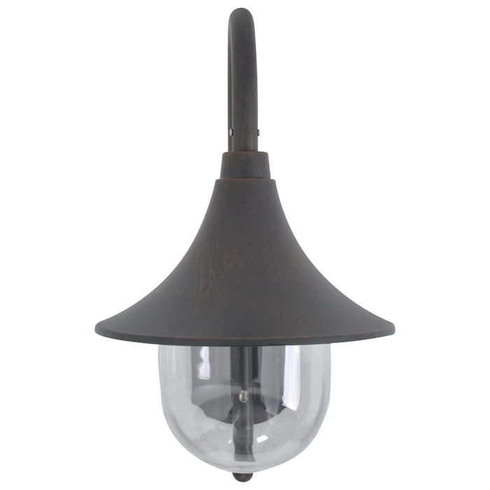 Lampada da Parete da Giardino E27 42 cm Alluminio Bronzo cod mxl 73341