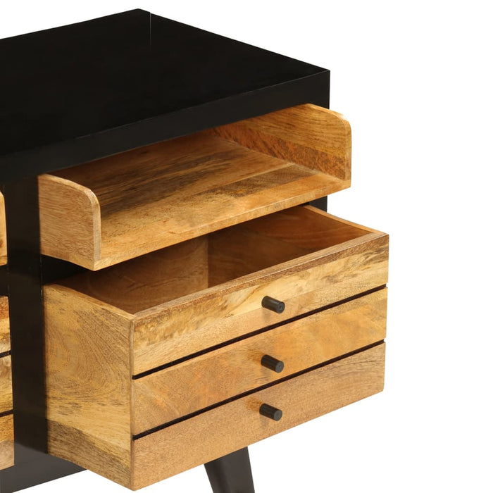 Mobile Porta TV in Legno Massello di Mango 120x30x50 cm 246326