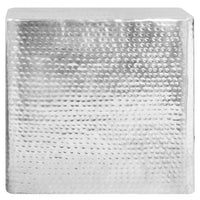 vidaXL Tavolini da Salotto 2 pz Argento in Alluminio