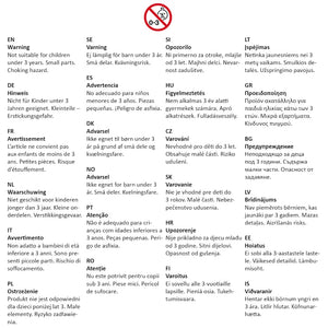 Lavagna Bifacciale con Cavalletto in Legno di Cedro 40x60 cm 246430