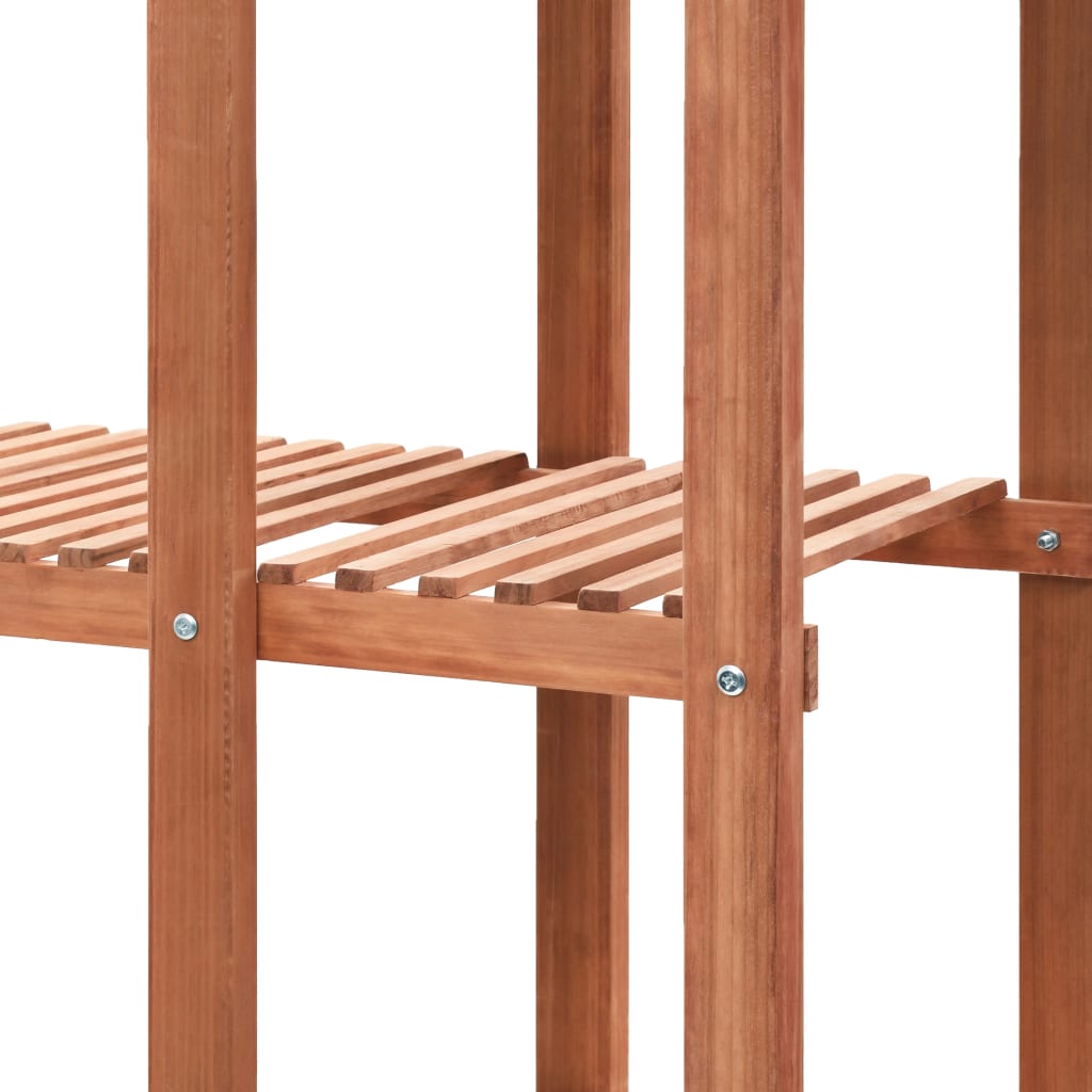 Piedistallo per Piante in Legno di Cedro 86x36x139 cm 246432