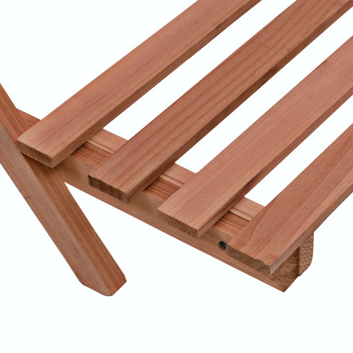 Portavasi a 3 ripiani in legno di cedro 48 x 45 x 40 cm marrone 02_0045191