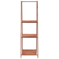 Portavaso per fiori in legno di cedro 45 x 40 x 145 cm marrone 02_0045171