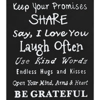 Porta Ombrelli con Scritte in Acciaio Nero 246795