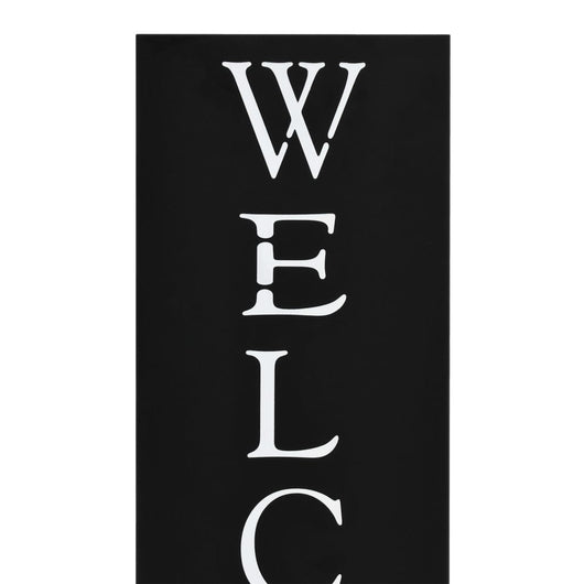 Porta Ombrelli Welcome in Acciaio Nero 246796