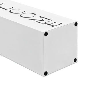 Porta Ombrelli Welcome in Acciaio Bianco 246797