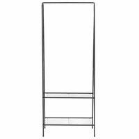 Appendiabiti 59x35x150 cm Nero