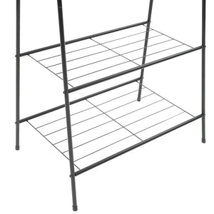 Appendiabiti 59x35x150 cm Nero 246724