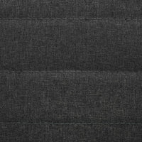 Sedie da Pranzo 4 pz Grigie Legno Massello di Hevea e Tessuto 246180