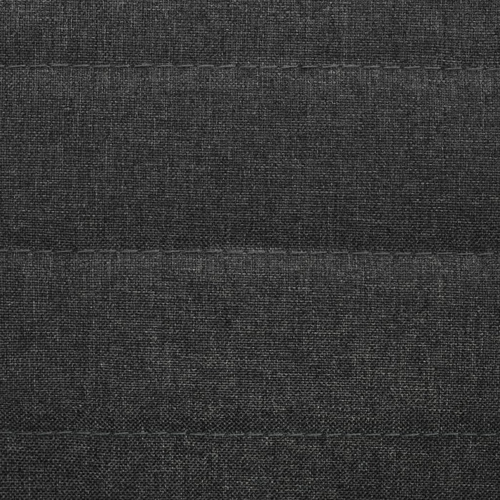 Sedie da Pranzo 4 pz Grigie Legno Massello di Hevea e Tessuto 246180