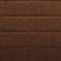 Sedie da Pranzo 2 pz Marroni in Tessuto cod mxl 19979