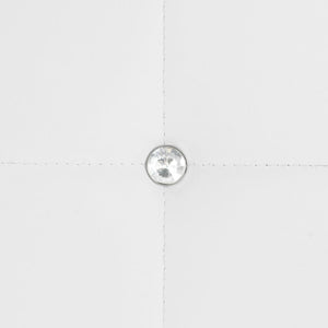 Sedie da Pranzo 4 pz Bianche in Similpelle 246190