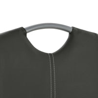 Sedie da Pranzo a Sbalzo 2 pz Grigie in Similpelle cod mxl 9606