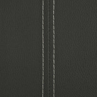 Sedie da Pranzo a Sbalzo 2 pz Grigie in Similpelle cod mxl 9606