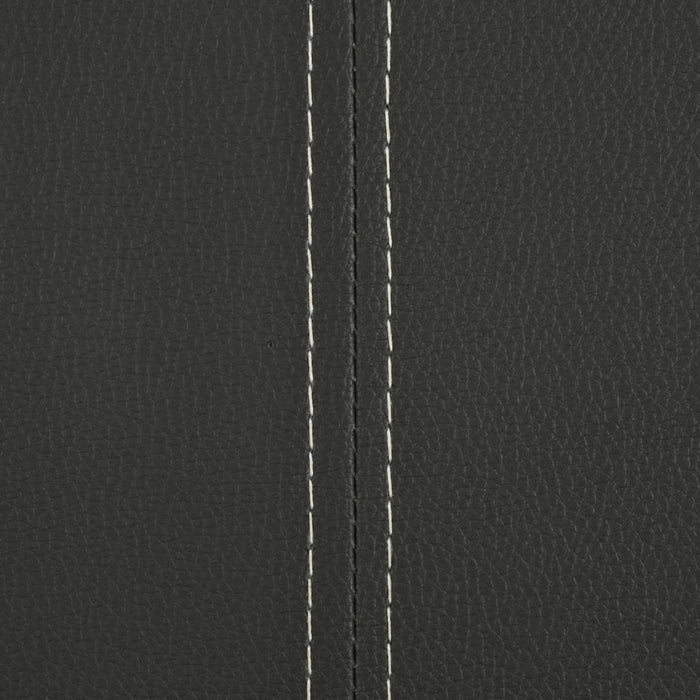 Sedie da Pranzo a Sbalzo 2 pz Grigie in Similpelle cod mxl 9606