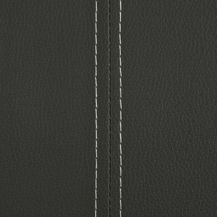 Sedie da Pranzo a Sbalzo 4 pz Grigie in Similpelle cod mxl 9614