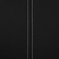 Sedie da Pranzo a Sbalzo 2 pz Nere in Similpelle 246193