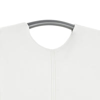 Sedie da Pranzo a Sbalzo 4 pz Bianche in Similpelle 246196