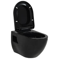 WC Sospeso in Ceramica Nera cod mxl 126318