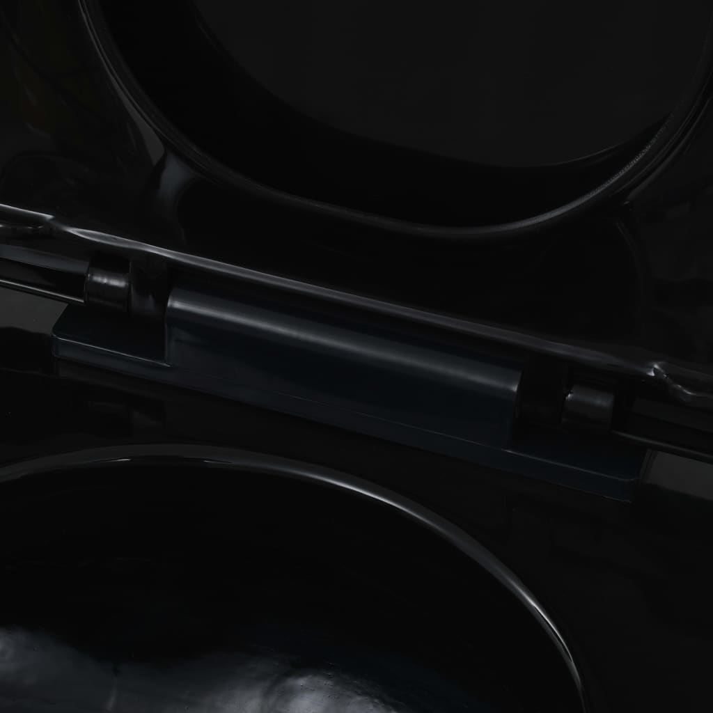 Wc sospeso in ceramica vaso wc da bagno nero 02_0003572