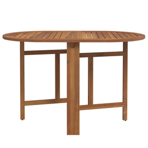 Set da Pranzo da Giardino 5 pz in Legno Massello di Acacia 44020