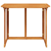 Tavolo da Bistrot 90x50x75 cm in Legno Massello di Acacia 44039