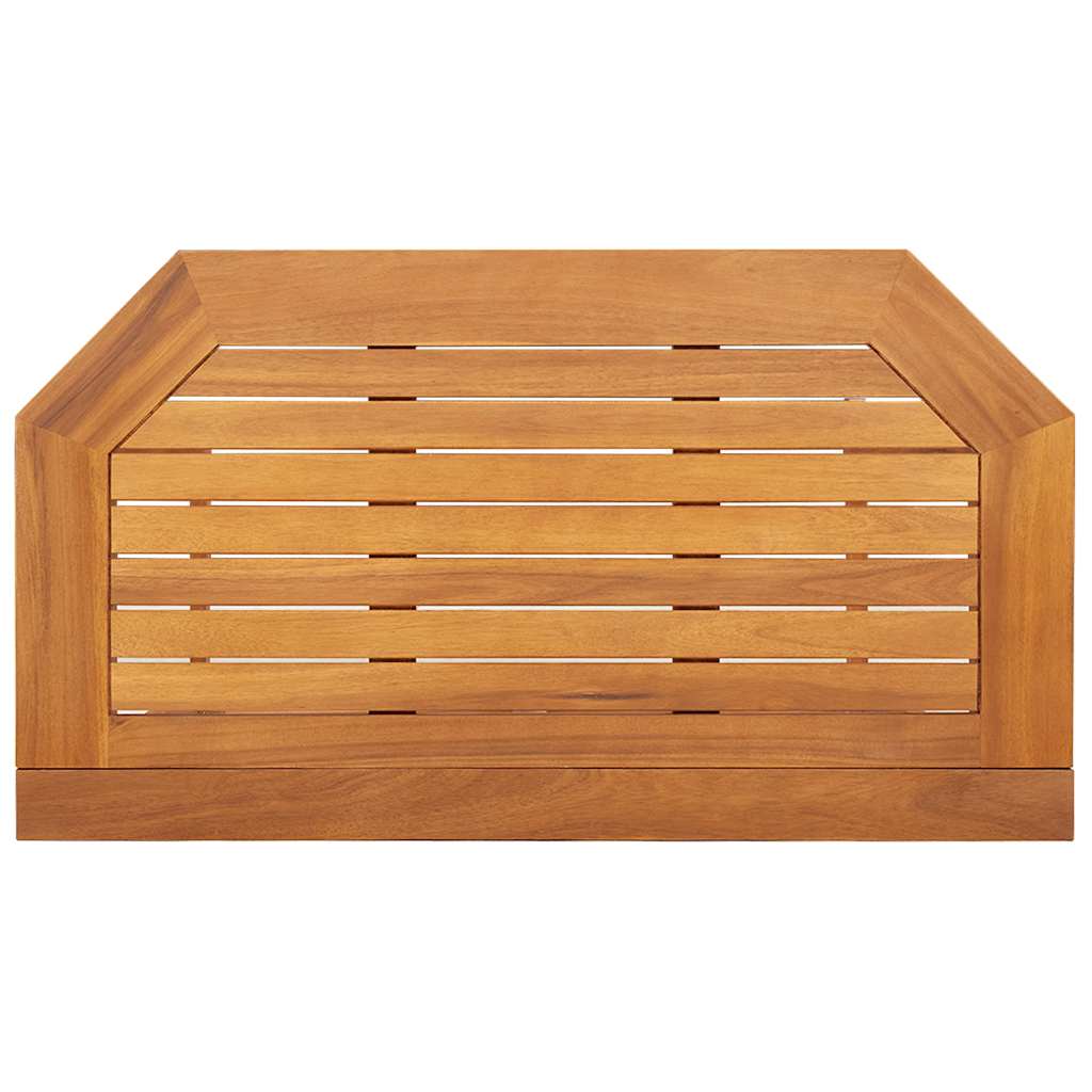 Tavolo da Bistrot 90x50x75 cm in Legno Massello di Acacia 44039