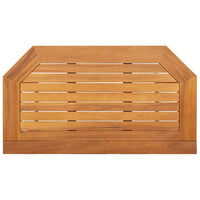 Tavolo da Bistrot 90x50x75 cm in Legno Massello di Acacia 44039