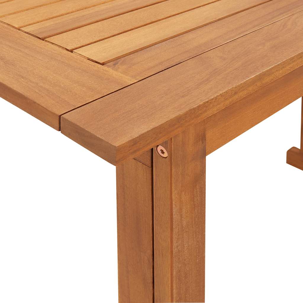Tavolo da Bistrot 90x50x75 cm in Legno Massello di Acacia 44039