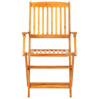 Set da pranzo pieghevole da esterno 5 pezzi in legno massello di acacia 02_0014708