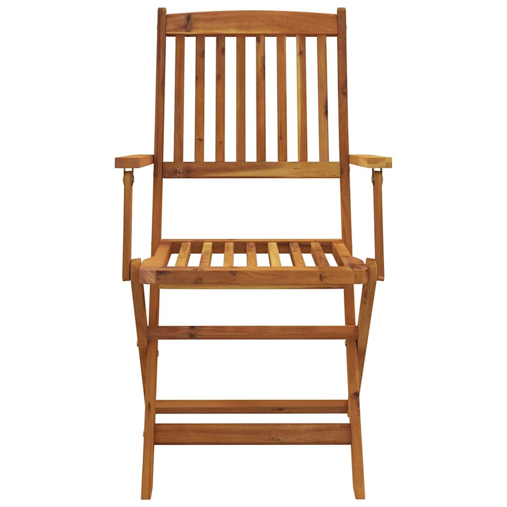 Set da Pranzo da Giardino 5 pz in Legno Massello di Acacia cod mxl 52916