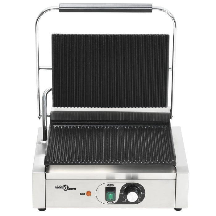 Griglia per Panini Scanalata 2200 W 43x30,5x20cm 50750
