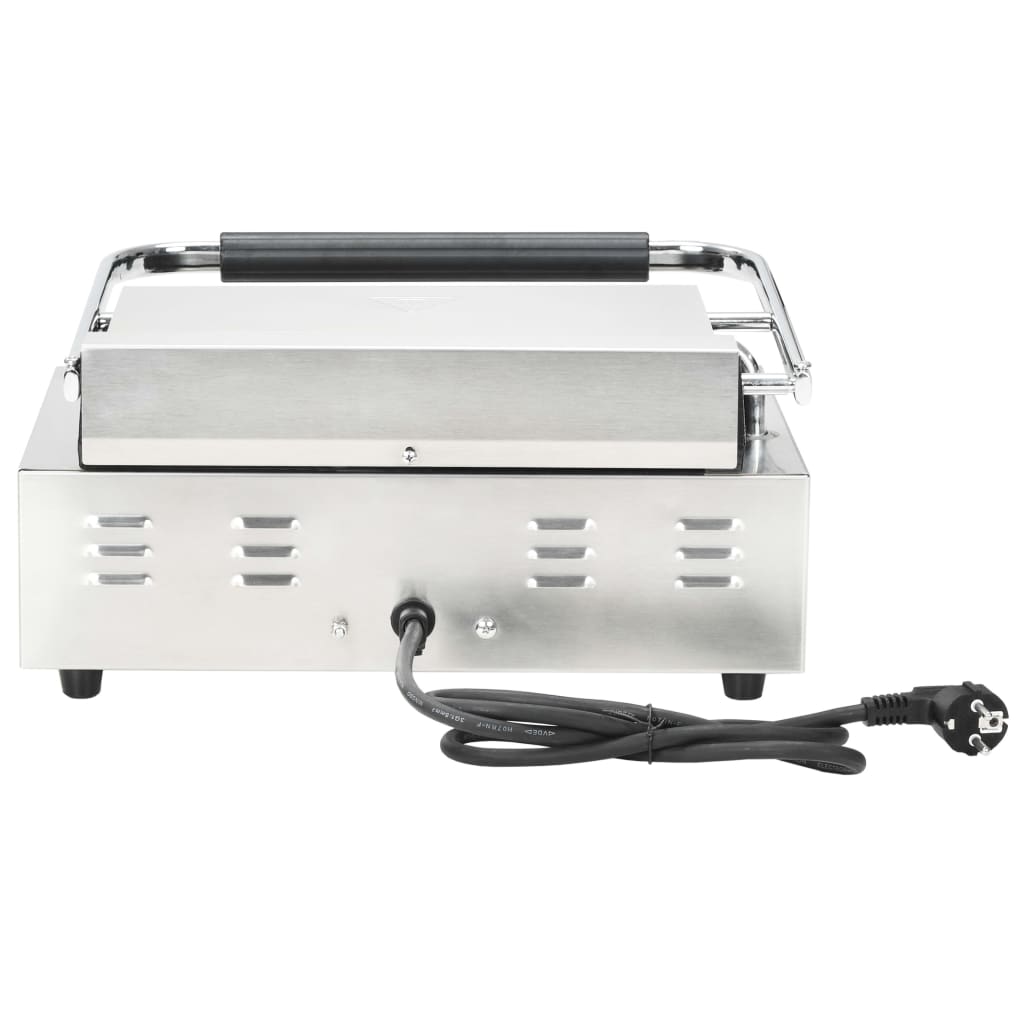 Griglia per Panini Scanalata 2200 W 43x30,5x20cm  cod mxl 70512