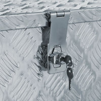 Cassetta in Alluminio 90,5x35x40 cm Argento cod mxl 13453