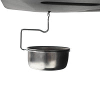 Barbecue Griglia a Gas con 6 Fornelli Acciaio Nero 44282