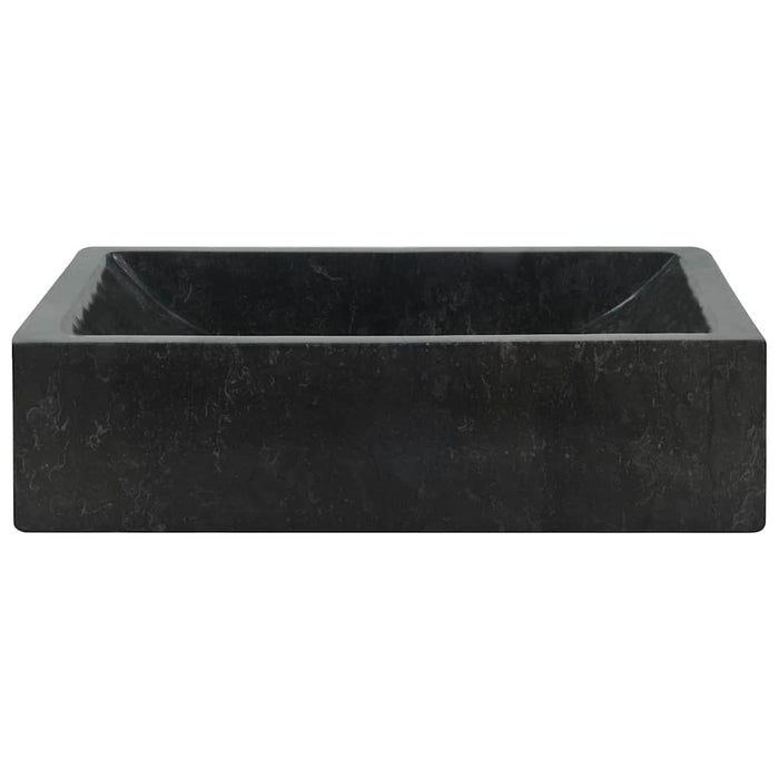 Lavello 45x30x12 cm Marmo Lucido Nero 142772