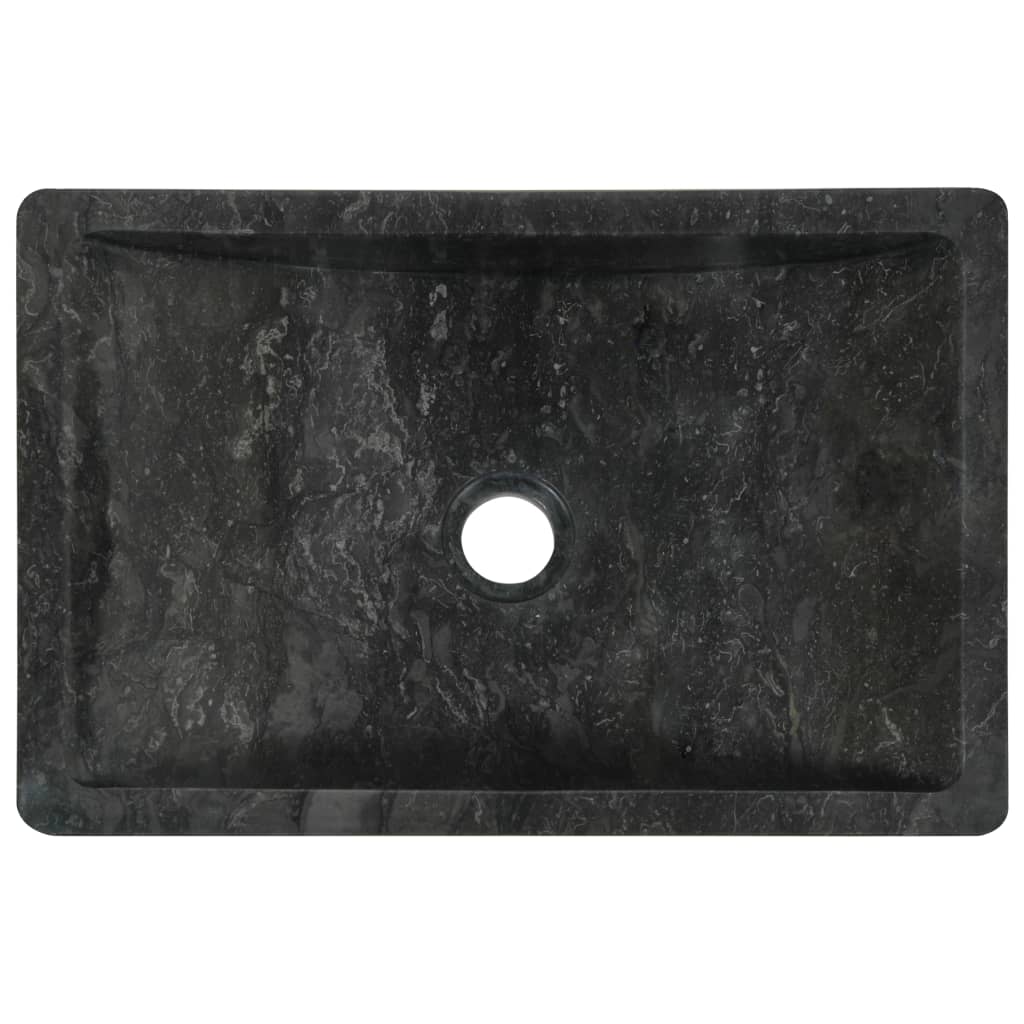 Lavabo lavabo 45 x 30 x 12 cm marmo nero 02_0002554