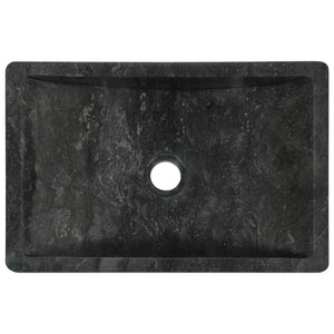 Lavabo lavabo 45 x 30 x 12 cm marmo nero 02_0002554